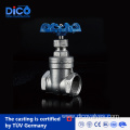 Dico CF8/CF8m Thread Ends 200wog Gate Valve